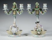 PR PORCELAIN CANDELABRA, MARK