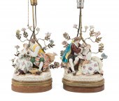 PR PORCELAIN COURTING FIGURINE