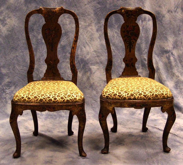 Pr Queen Anne spoon back Venetian