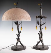 PR QUOIZEL TABLE LAMPS Pair of