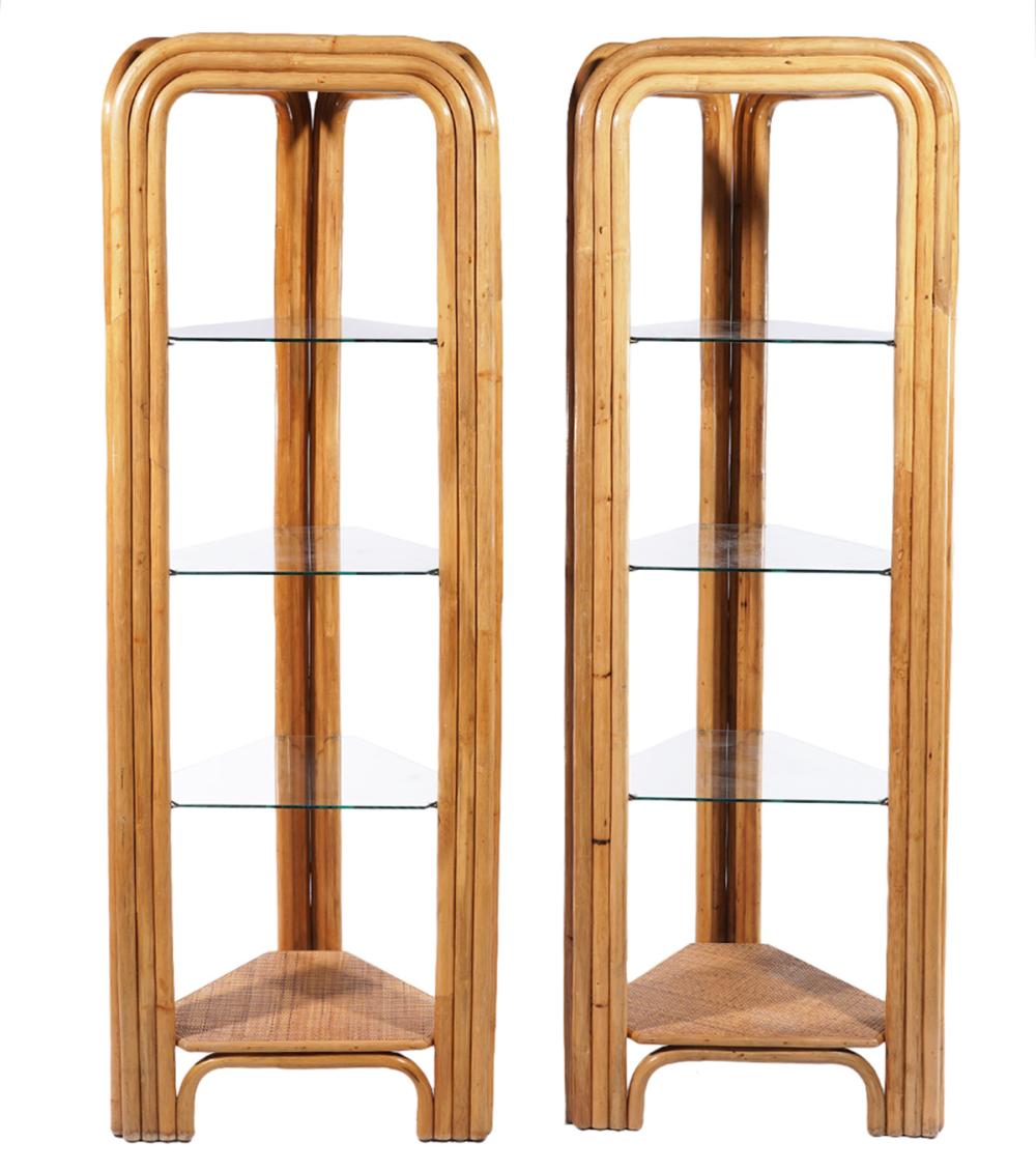 PR. RATTAN BAMBOO TRIANGULAR
