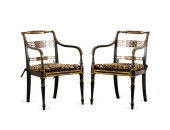 PR REGENCY STYLE CHAIRS WITH A