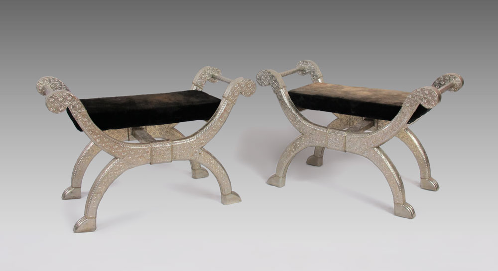 PR REGENCY STYLE SILVER WHITE METAL