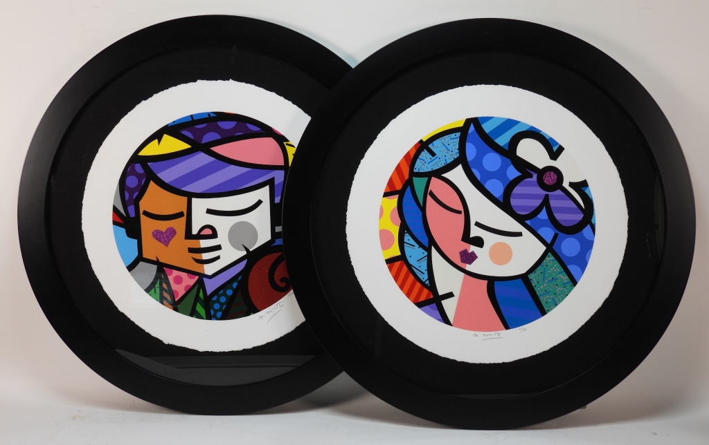 PR ROMERO BRITTO POP ART PORTRAIT