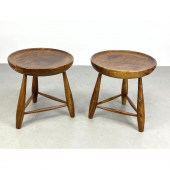 Pr Round Top Tripod Base Sides