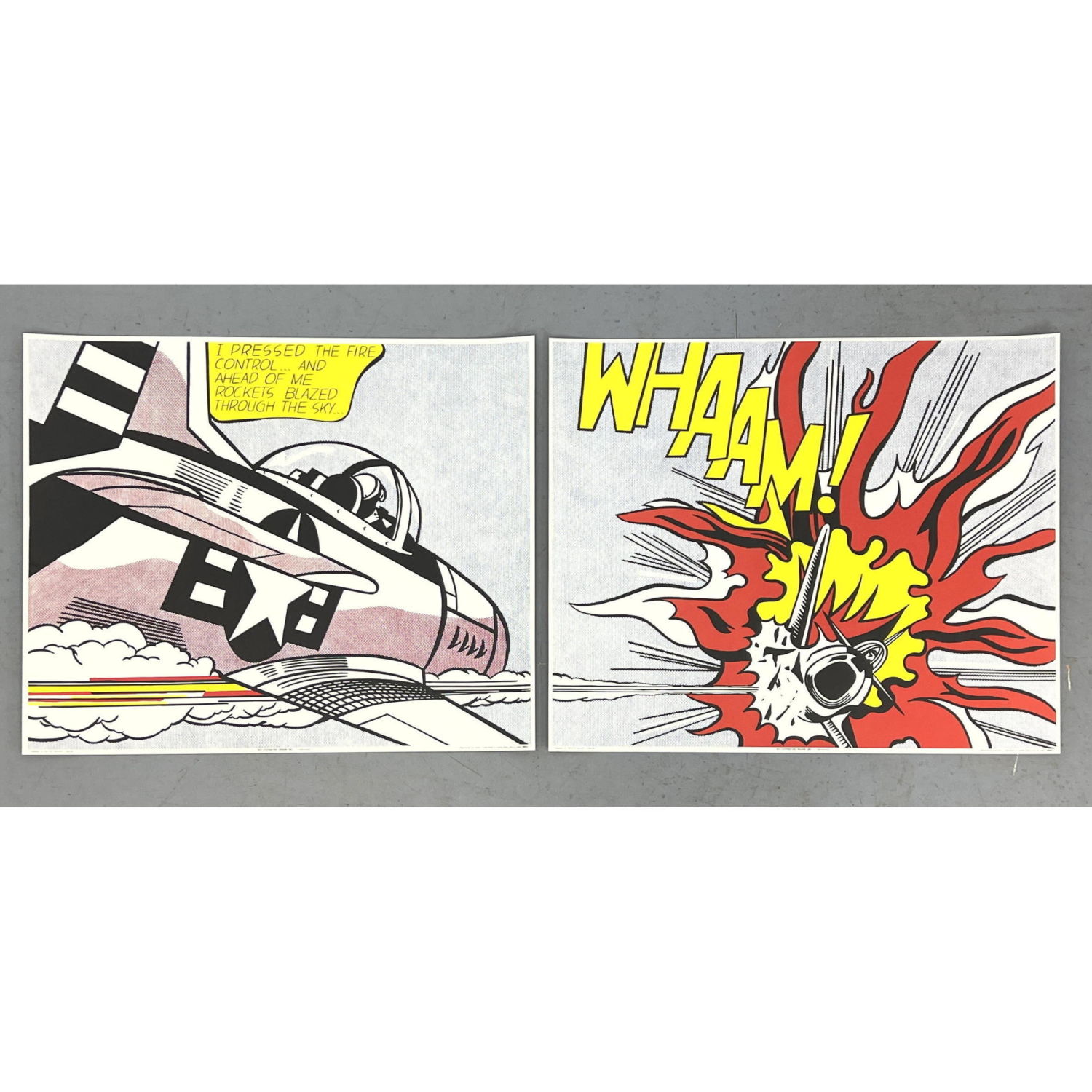 Pr Roy Lichtenstein Two Part