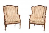 PR., SCALAMANDRE UPHOLSTERED C