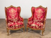 PR., SCALAMANDRE UPHOLSTERED G