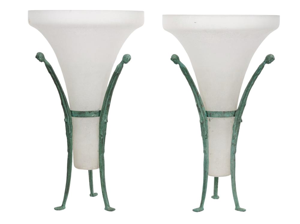 PR. SEGUSO MURANO VASES IN
