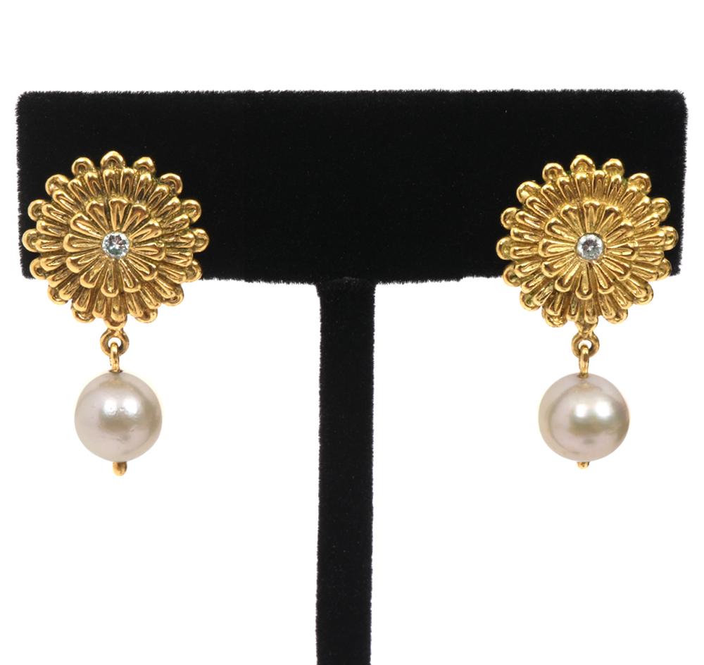 PR. SEIDENGANG 18K YG PEARL &