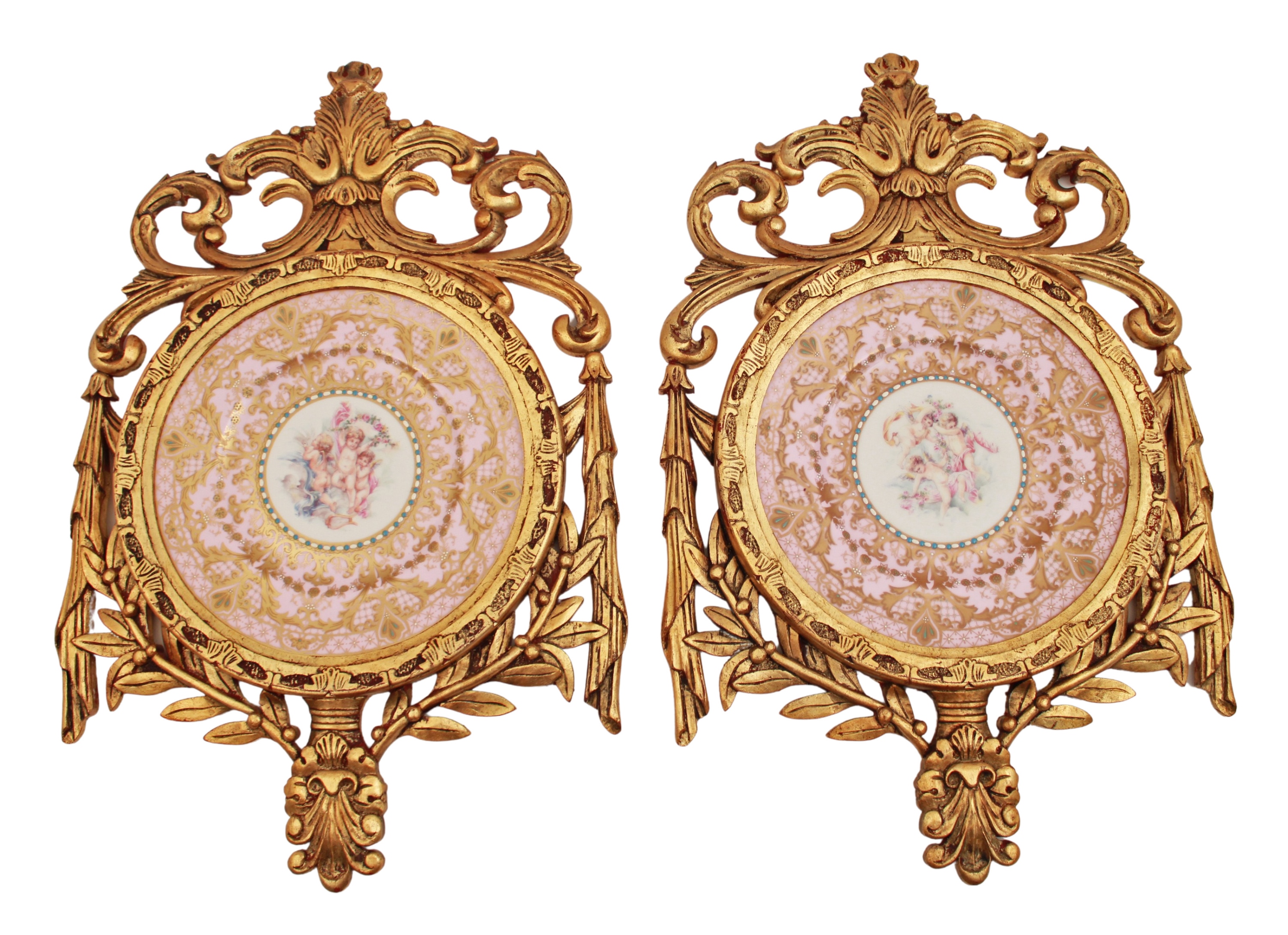 PR. SEVRES STYLE 11" PORCELAIN