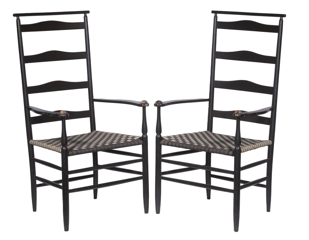PR SHAKER ARMCHAIRS, NICHOLS &