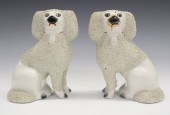PR STAFFORDSHIRE DOGSA pair of