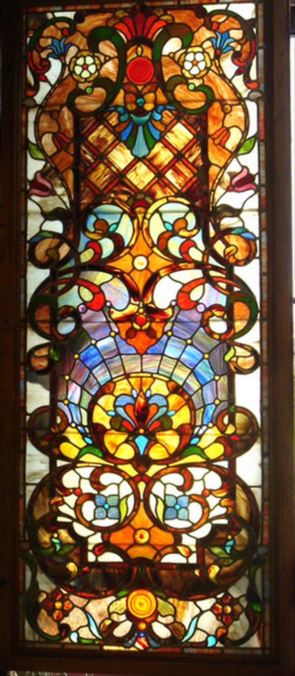 Pr stained glass door panels,