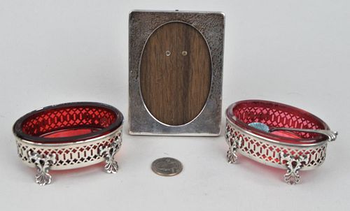 PR. STERLING GORHAM SALTS, SPOON,