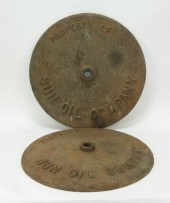 PR SUNOCO GASOLINE CAST IRON S