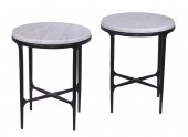 PR THADDEUS ROUND MARBLE TOP S
