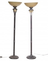 PR TORCHIERE FLOOR LAMPS Pair