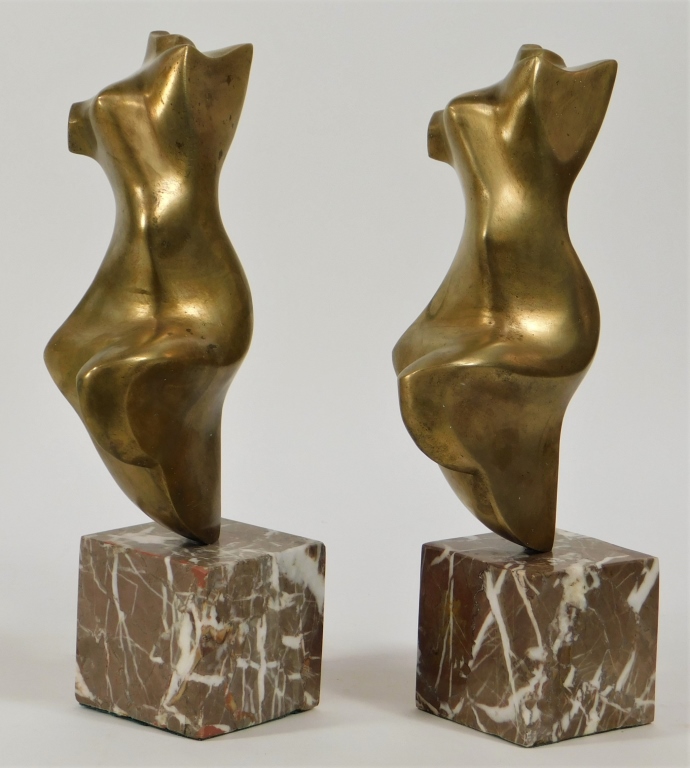 PR VALBERT MODERNIST BRONZE