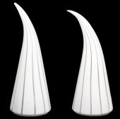PR. VETRI MURANO WHITE CONICAL