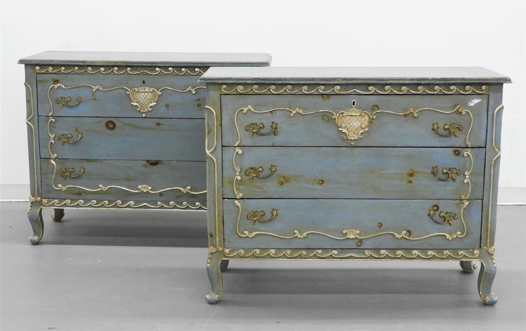 PR VICTORIAN STYLE SHABBY CHIC BLUE