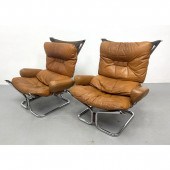 Pr WESTNOFA Chrome Tube Frame