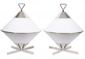 PR. WHITE & CHROME RETRO SPACE
