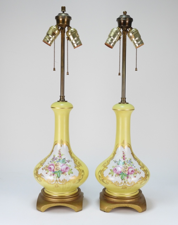 PR YELLOW HAND PAINTED FLORAL