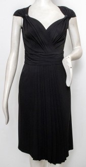PRADA BLACK COCKTAIL DRESS Pra