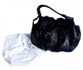 PRADA LAMBSKIN JUMBO RUFFLE BA