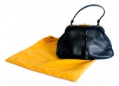 PRADA MICRO BOWLERS BAG IN BLA