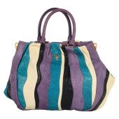 PRADA MULTI-COLORED NAPPA LEAT