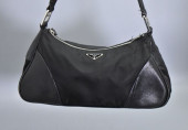 PRADA NAYLON AND LEATHER POCHE