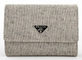 PRADA TWEED WALLET<br>Prada tw
