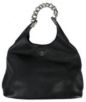 PRADA VITELLO DAINO CHAIN HOBO