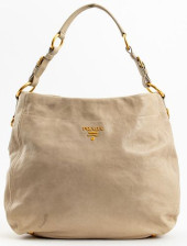 PRADA VITELLO DAINO LEATHER BA