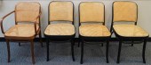 'PRAGUE' ARMCHAIR AND THREE EB