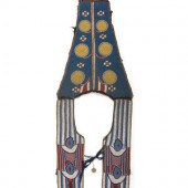 Prairie Beaded Stole 
ca 1900