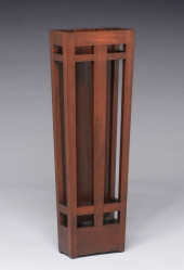 PRAIRIE SCHOOL CUTOUT MAHOGANY
