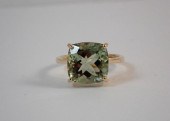 PRASIOLITE AND FOURTEEN KARAT
