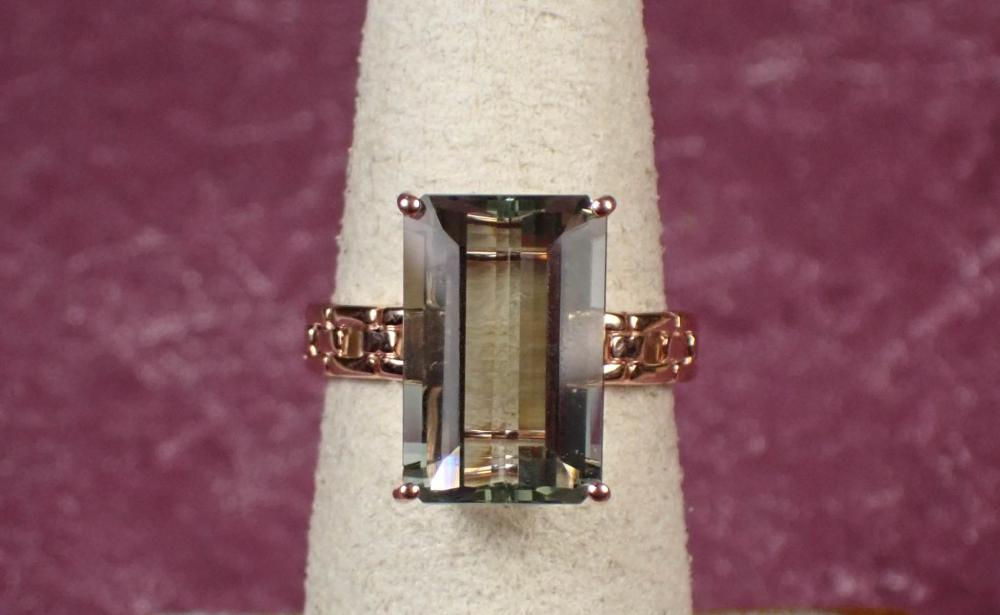 PRASIOLITE AND FOURTEEN KARAT