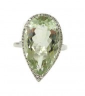 PRASIOLITE, DIAMOND AND FOURTE