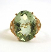 PRASIOLITE, DIAMOND AND FOURTE