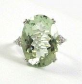 PRASIOLITE, DIAMOND AND FOURTE