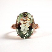 PRASIOLITE, DIAMOND AND FOURTE