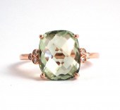 PRASIOLITE, DIAMOND AND FOURTE