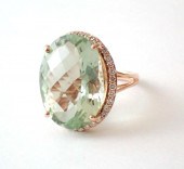 PRASIOLITE, DIAMOND AND FOURTE