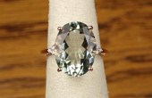 PRASIOLITE, DIAMOND AND FOURTE
