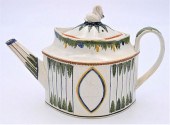 PRATTWARE LEEDS TEAPOT DECORAT