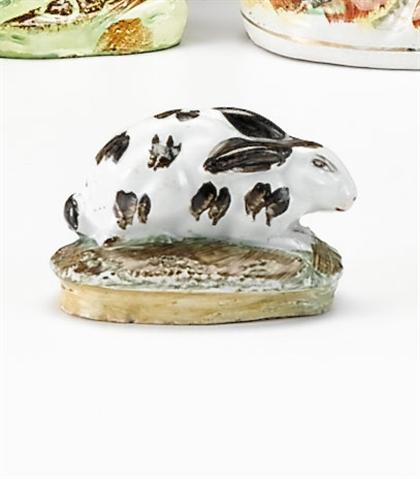 Prattware polychrome figure of a
